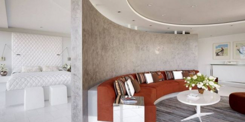 Interiér s texturou a charakterem (80+ fotografií): přehled vybraných nápadů s benátskou omítkou